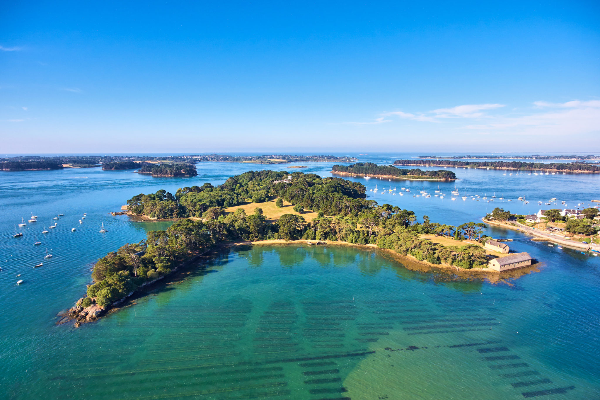 Visiter L Le Berder Larmor Baden Dans Le Golfe Du Morbihan